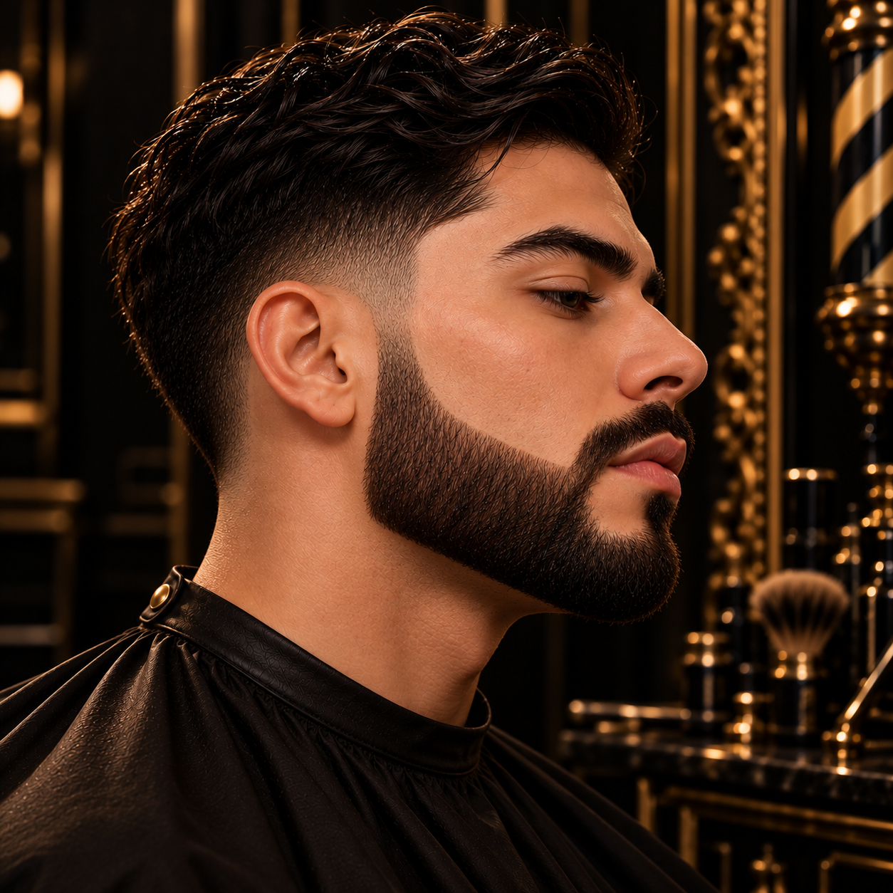 Barba perfilado completo (y rasuradora)