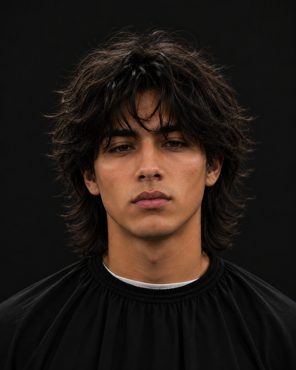 Wolf cut